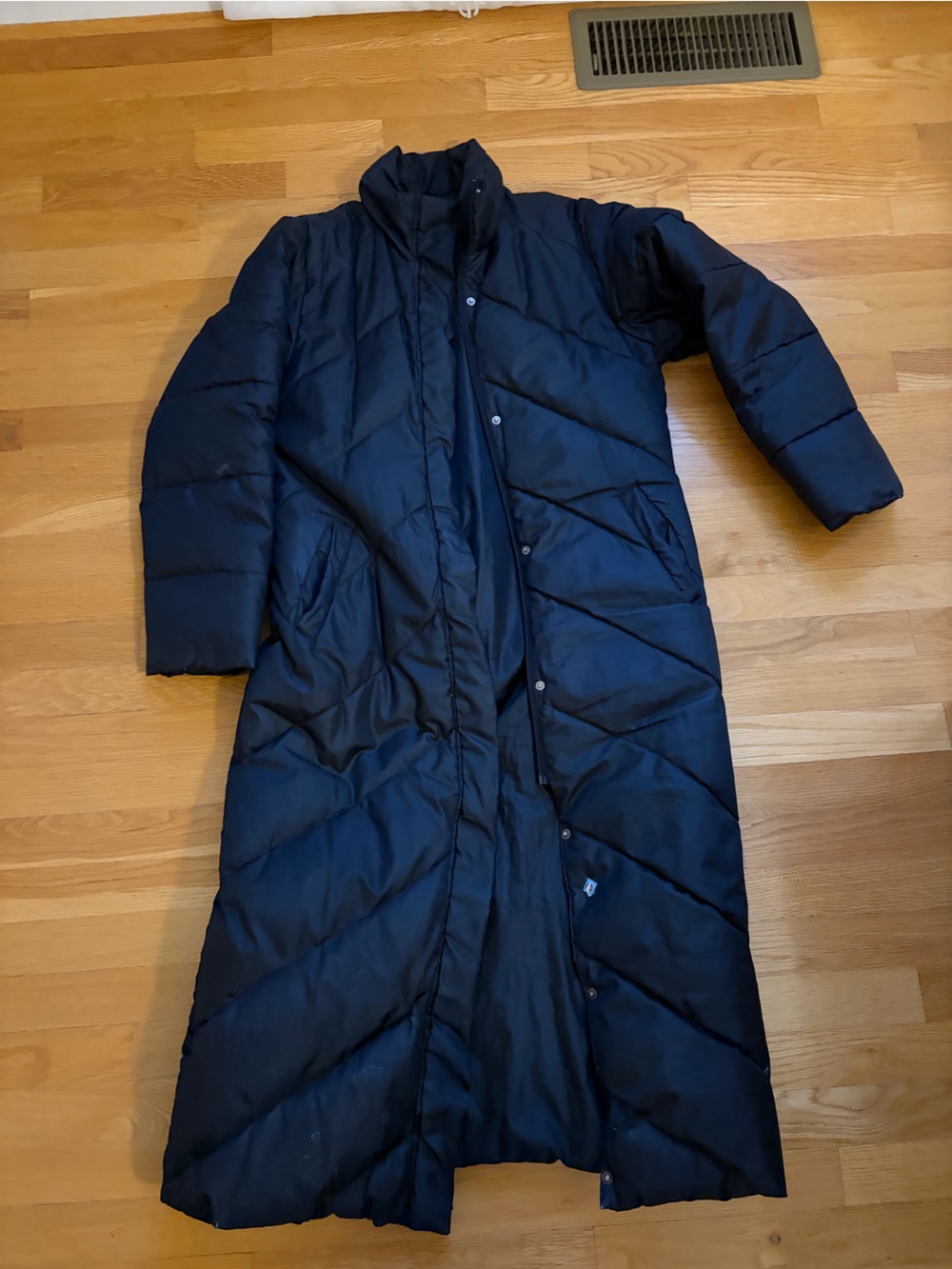 Women’s Black Puffer Coat - Insulated Winter Jacket